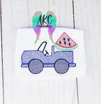 watermelon jeep embroidery design, jeep embroidery design, watermelon embroidery design, fruit embroidery design, fruit jeep embroidery design