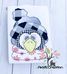 penguin embroidery design, penguin applique, machine embroidery penguin embroidery design, penguin applique, christmas embroidery design, christmas penguin embroidery design, winter embroidery design