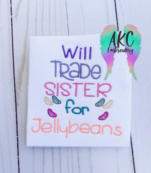 Will trade sister for jellybeans 2022