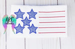 american flag embroidery design, flag embroidery design, stars embroidery design, 4th of july embroidery design, flag embroidery design