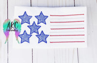 american flag embroidery design, flag embroidery design, stars embroidery design, 4th of july embroidery design, flag embroidery design